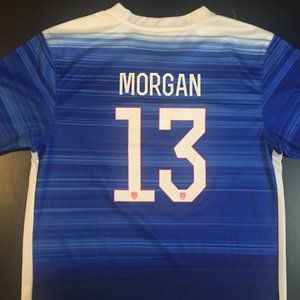 USA Soccer 2015 USWNT "Morgan" Away Jersey